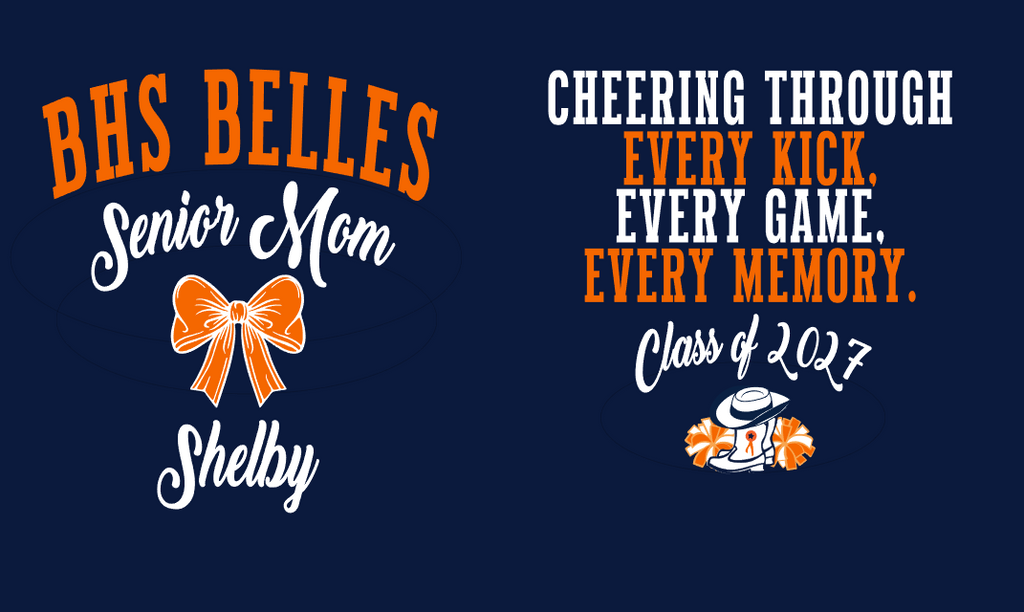 BHS Belles Senior Mom shirt