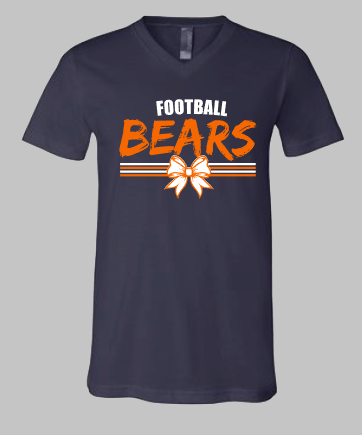 Bears Football with bow