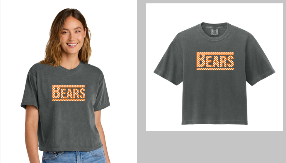 Comfort Colors Bears Checkered