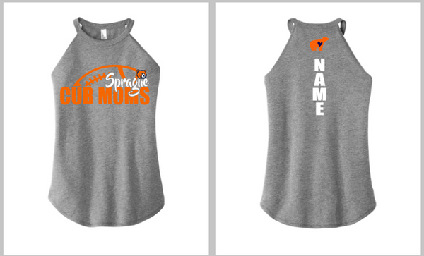 Sprague Cub Moms - District Woman's Perfect Tri Rocker Tank