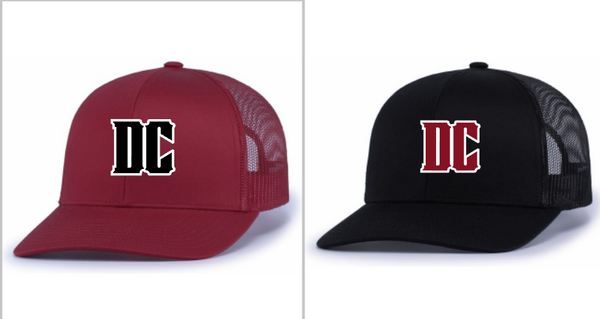 DC Augusta 6-Panel Truck hat- embroidered