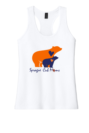 Sprague Cub Moms - Mama in Cub Gildan CVC ladies tank.