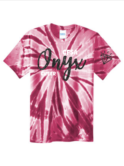 Tie-Dye glitter shirt