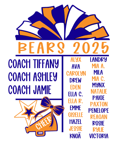 2025 Mini Bears Roster Shirt- Daubert