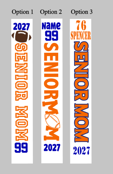 BHS 2027 Senior Mom Sash