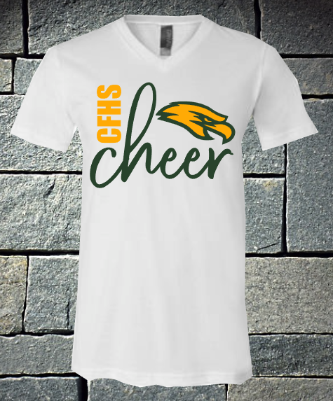 White CFHS Cheer