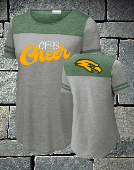 CFHS Ladies Tri-blend wicking tee