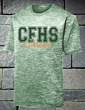 Forest Green Electric Heather dri fit