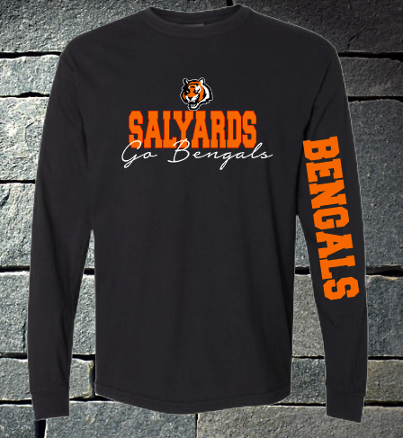 Salyards Go Bengals long sleeve black