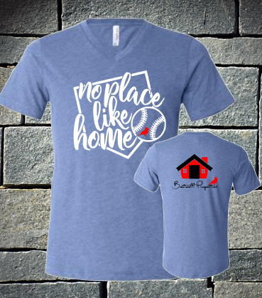 No place like home - Boutwell - blue triblend