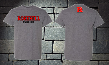 Rosehill Track and Field Short Sleeve T-shirt Grey