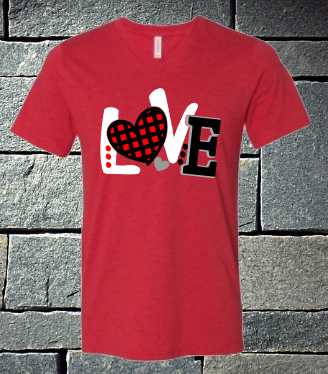 Love - hearts and polka dots