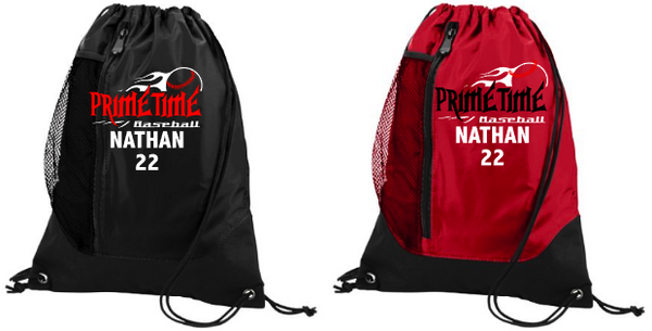 Primetime Drawstring bag